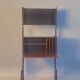 Teak secretary desk Ergo, Vintage Scandinavian 1960s