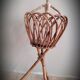 Rattan plant holder