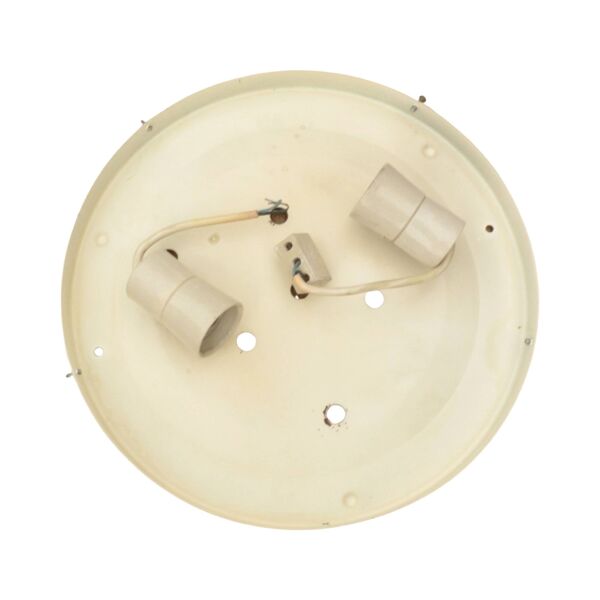 Plafonnier en verre Great White, Penko Pieńsk, Pologne dans les années 1970.