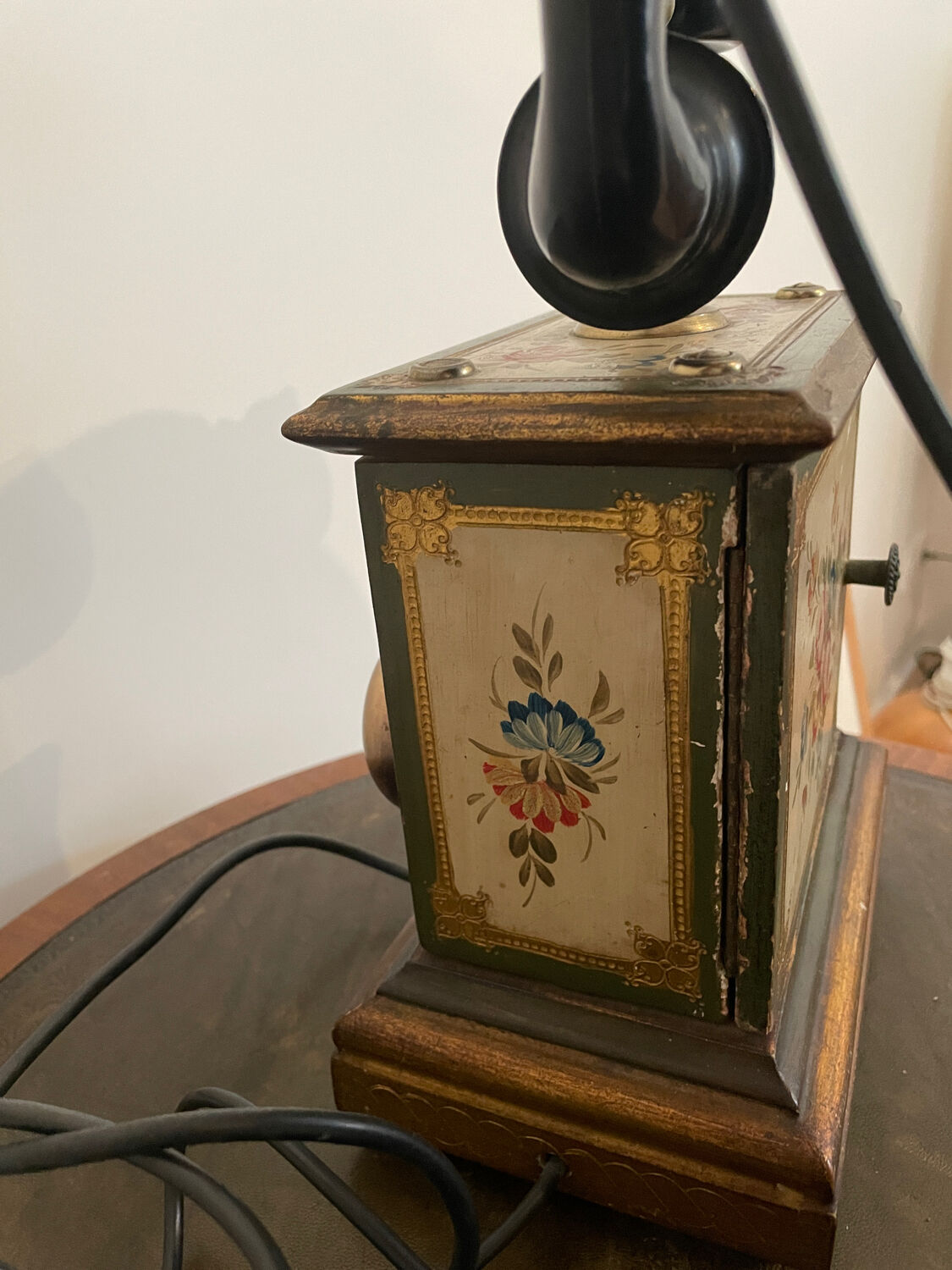 Old landline telephone