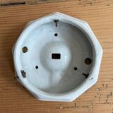 Plafonnier Art Déco en opaline et céramique