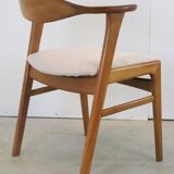 6 chaises Erik Kirkegaard pour Høng Stolefabrik modèle 49, milieu XXème