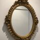 Baroque oval mirror 44 x 60cm