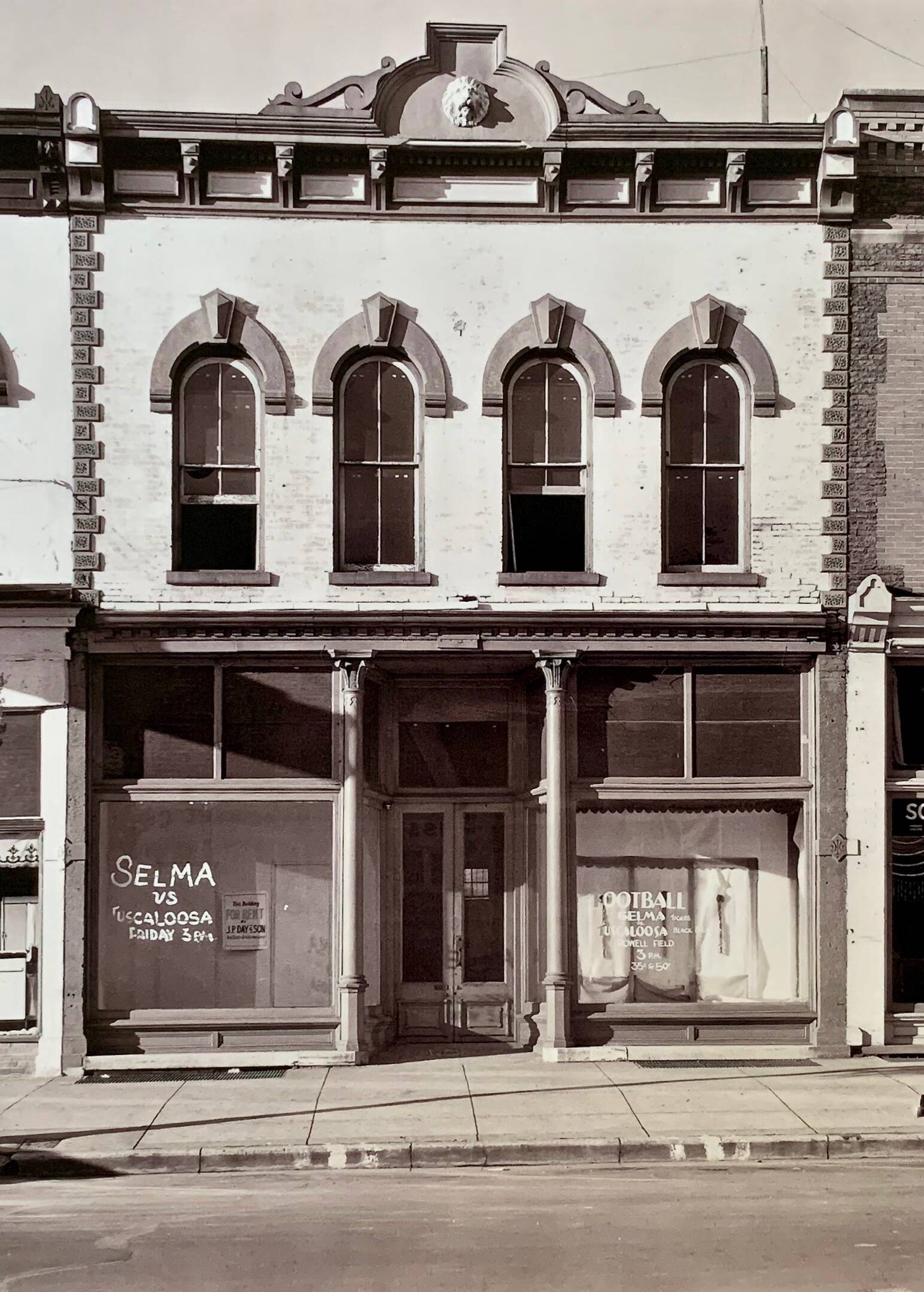 Black and White Fine Art Photography – Walker Evans, Main Street Block, Selma