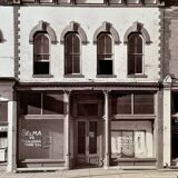 Black and White Fine Art Photography – Walker Evans, Main Street Block, Selma