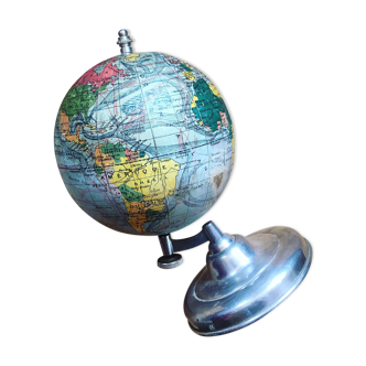 Former globe of the 40s/50s in boiled cardboard of the brand Taride