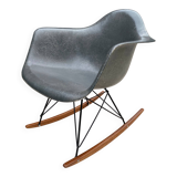 Eames RAR chair elephant grey zenith plastics Herman Miller