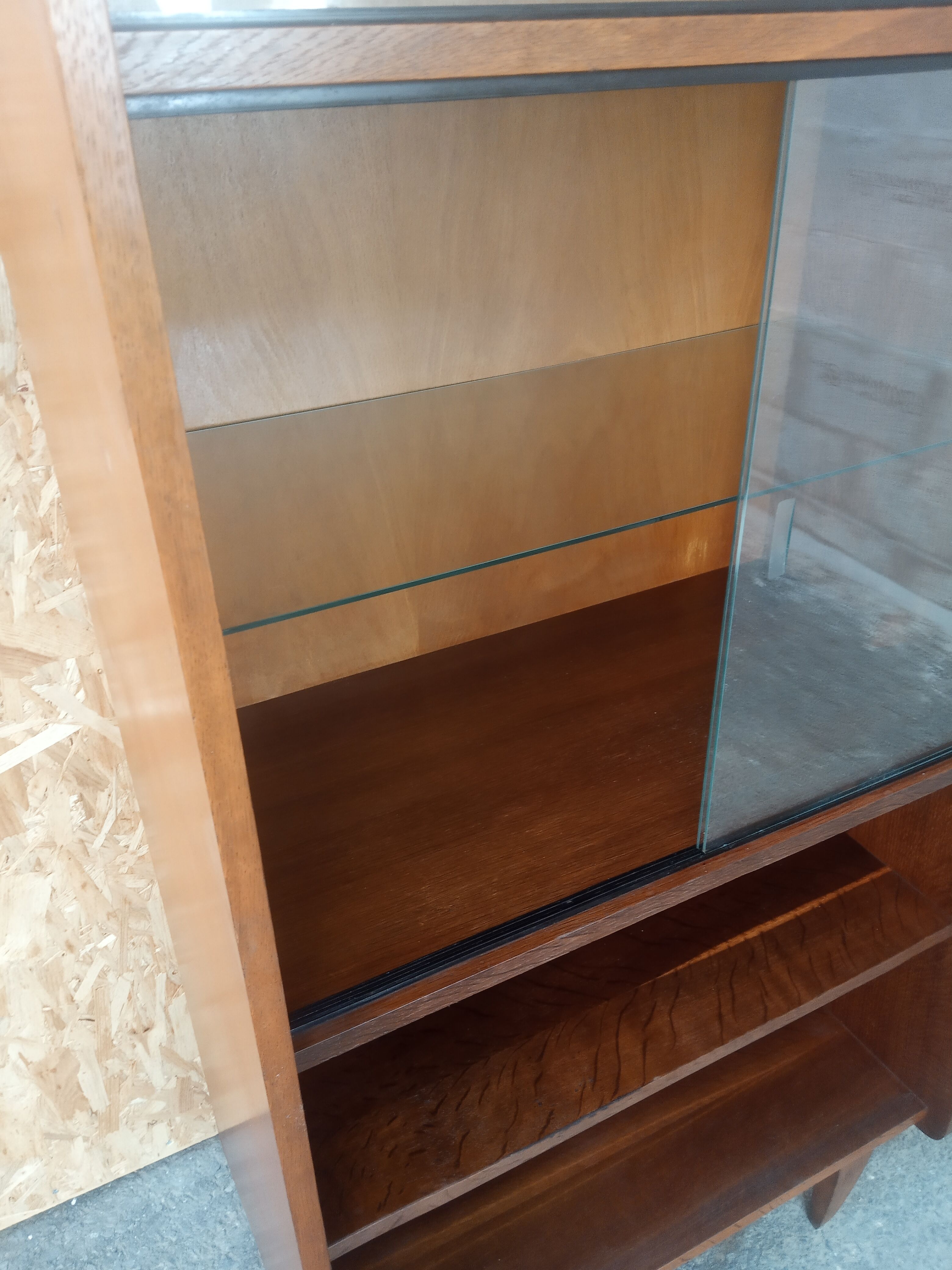 Bookcase furniture 50s