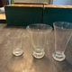 Lot of 19th century tulip crystal glasses