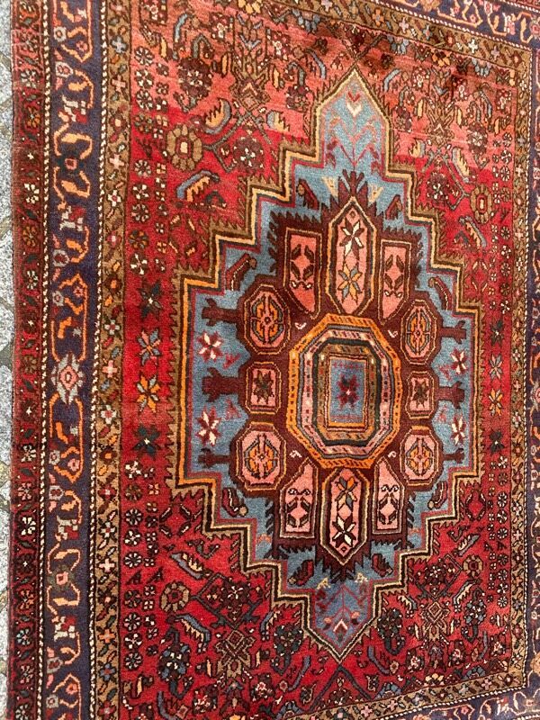 Persian carpet Hamadan 107x150 cm