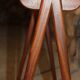 Plant / gardener / door plant Danish vintage 1950s-1960s teak