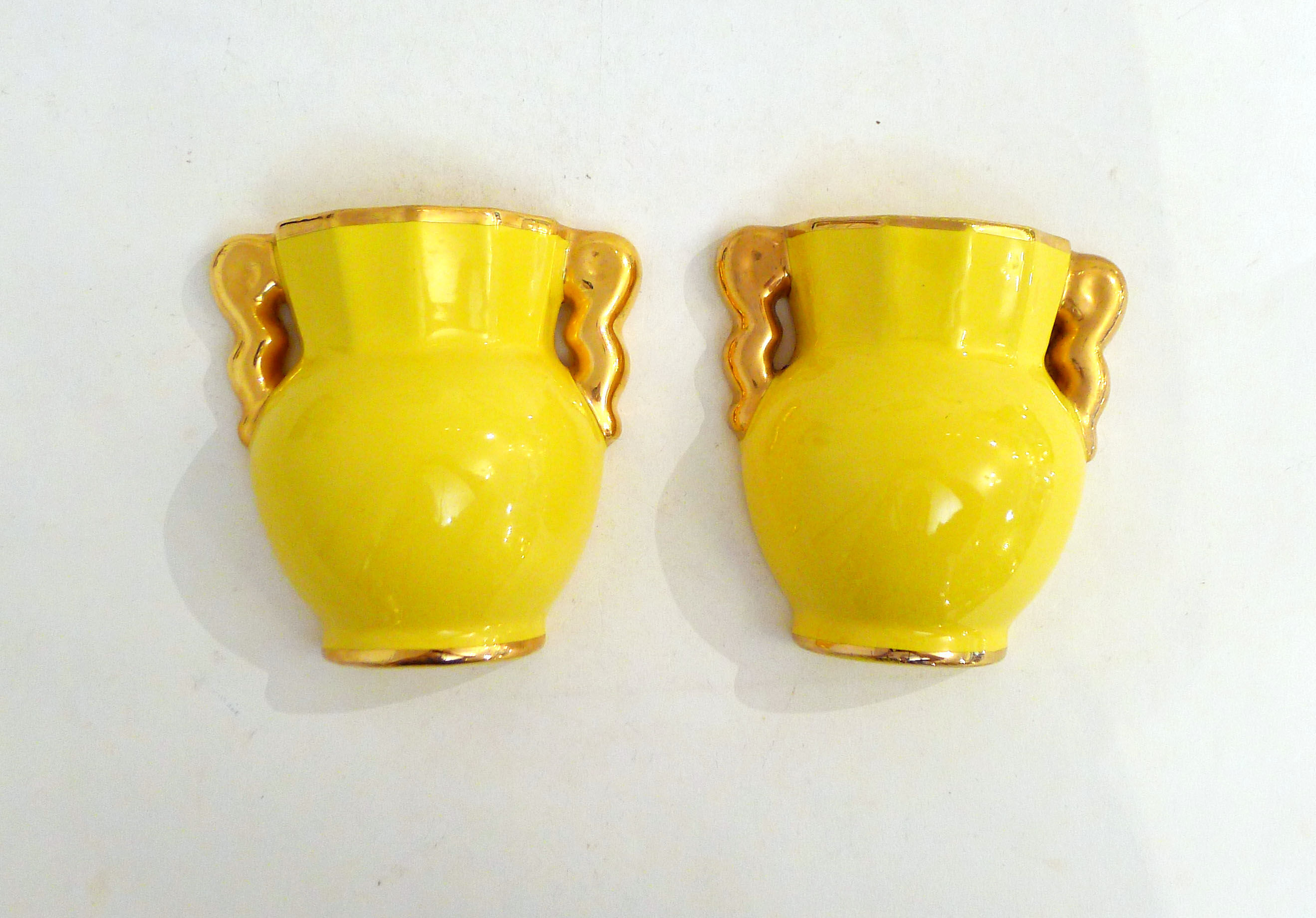 Pair of wall vases 1950'
