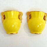 Pair of wall vases 1950'