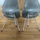 Pair of DSW chairs by Charles and Ray Eames, Herman Miller edition
