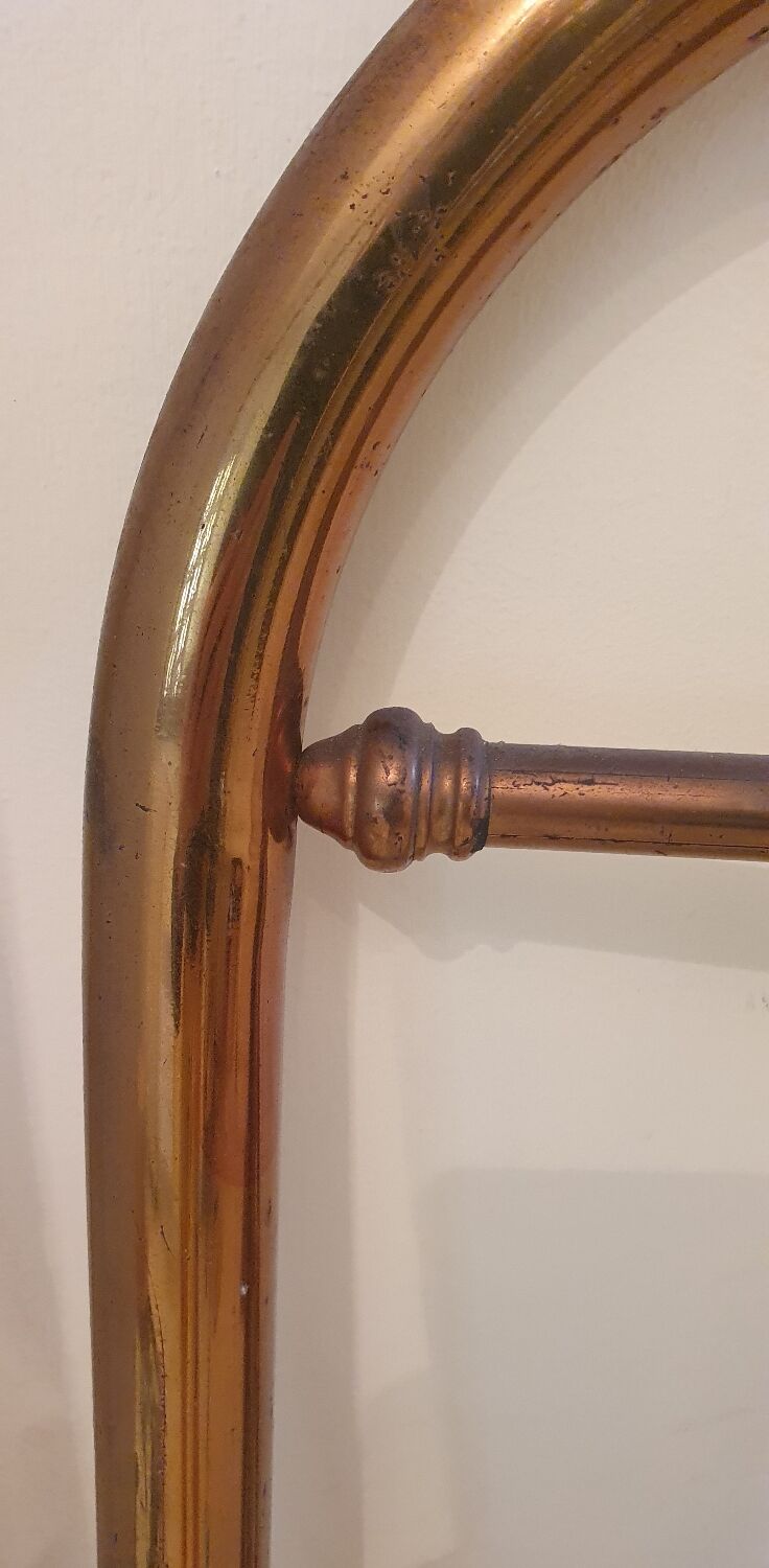 Brass bed frame