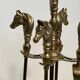 Brass fire starter necessary, horse head model.