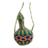 Vintage scoubidou bottle