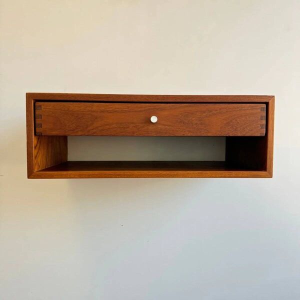 Table de chevet vintage Kai Kristiansen en teck