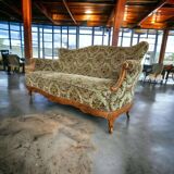 Vintage floral baroque armchair / sofa / sofa