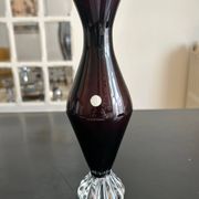 Italian glass vase 1960