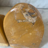 Pair of Art Deco marble bookends