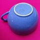 Lot "Mix & Match" Tea Time blue vintage - Booths teapot and cups set