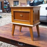 Bedside year 50 wood