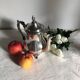 Vintage Viners Sheffield Silver Plated Teapot: Victorian Footed Pitcher