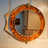 Double-sided tilt mirror 70's lucite