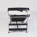 LC4 chaise lounge lounger with leather covering by Cassina