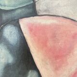 Bayer, Abstract Geometric Composition, 1954, Oil