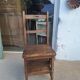 Chaise escabeau 
