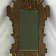 Miroir baroque en bois doré, XXème