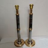 Pair of modernist lamps from the 80s.