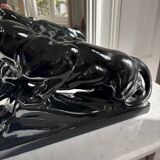 Pair of Art Deco lioness sculptures