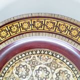 Vide poche en bois marqueterie de nacre