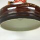 60er 70er Jahre Keramik Ceramic Lamp Lampe Leuchte Hängelampe Space Age Design