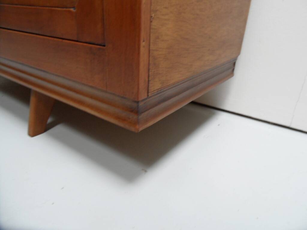 Art Deco open bookcase