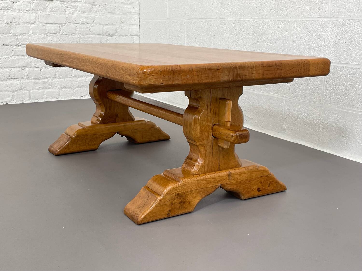 Vintage oak coffee table