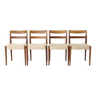 Set of 4 Swedish Mid-Century Modern Chairs by Troeds, Nils Jonsson Design
