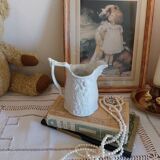 Vintage Portmeirion England biscuit porcelain milk jug