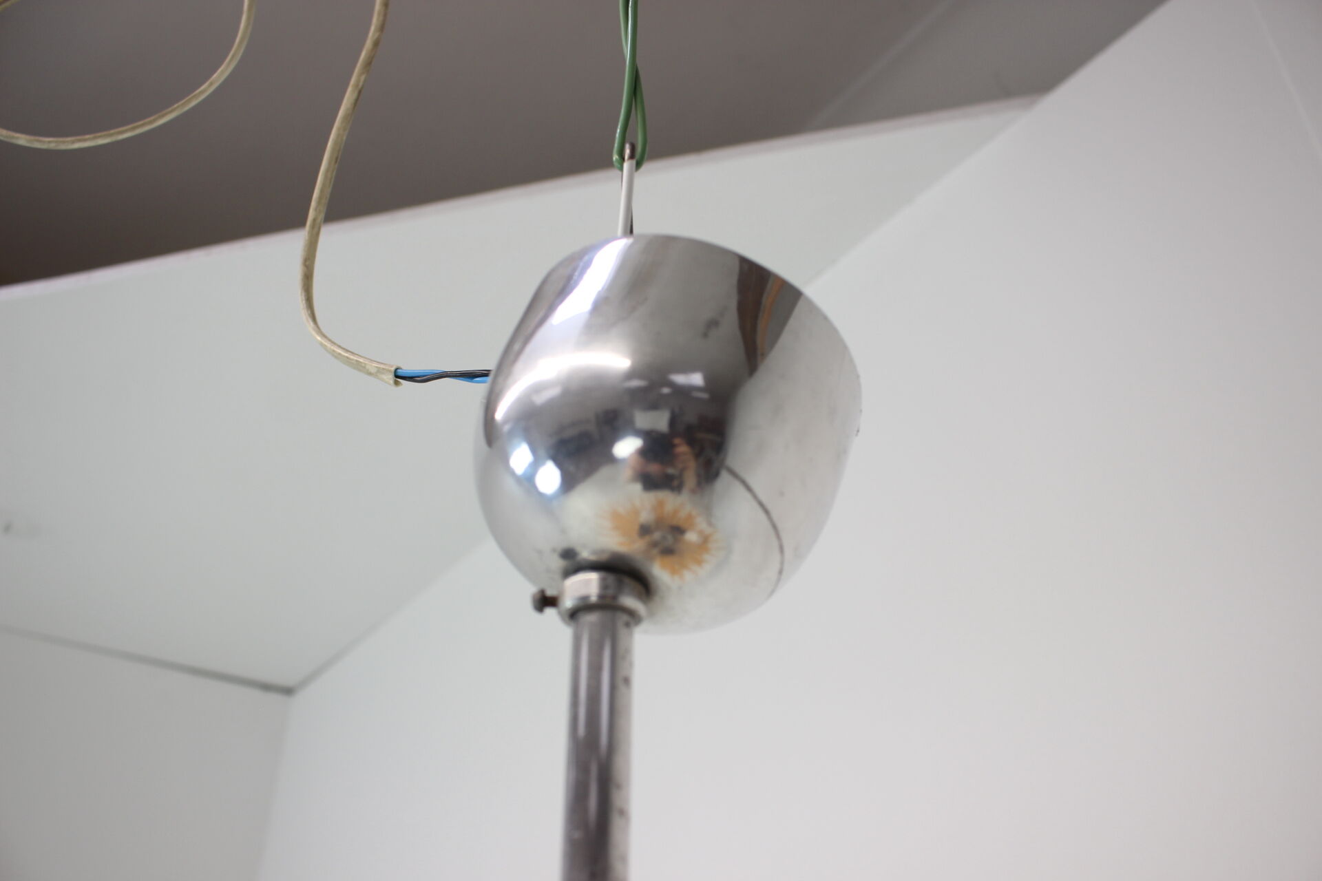 Glass Pendant by Napako, 1960's