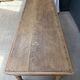Farm table with turned legs in oak (renovated)