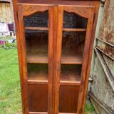 Antique wooden display case