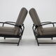 Paire de fauteuils réglables Kropacek Kozelka, Tchécoslovaquie, 1940