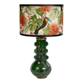 Lampe en tamegroute verte