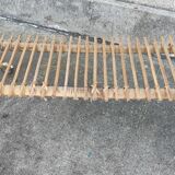 Vintage rattan side table