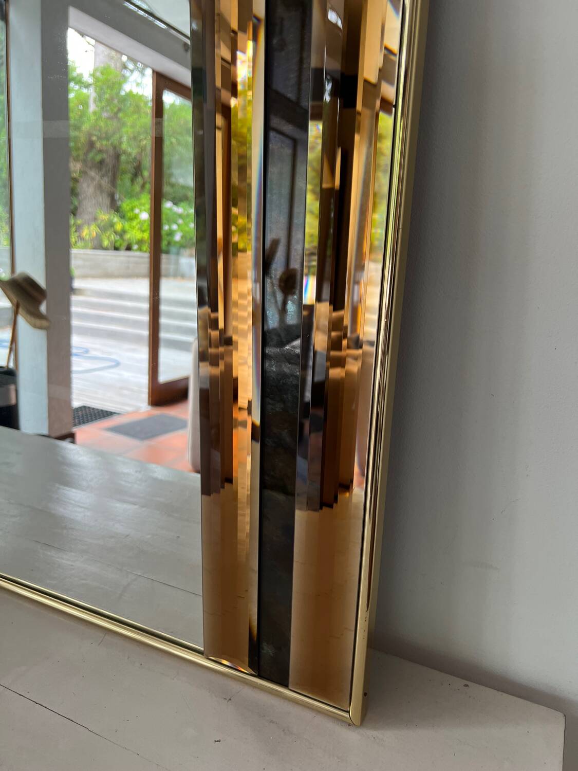 Miroir Schoninger vintage de style Hollywood Regency