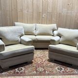 Schwartz living room sofa and two armchairs