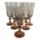 Champagne flute glass and Rosaline